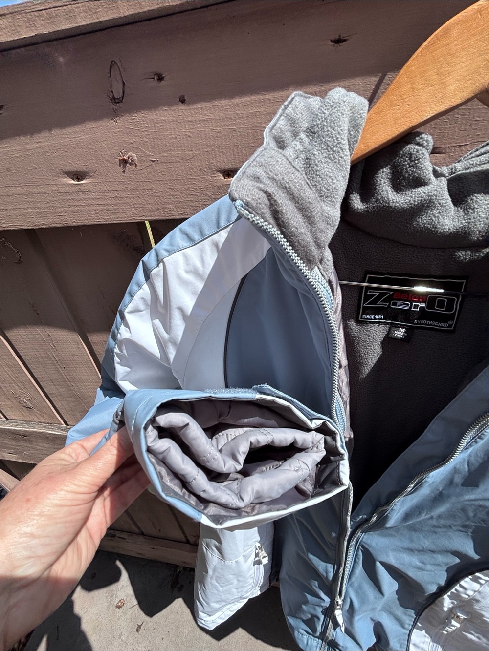 Rothschild Light Blue Ski Jacket - Picture 7 of 14